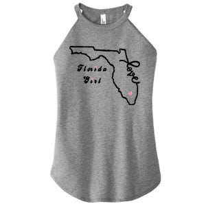 Florida Girl Women's Perfect Tri Rocker Tank