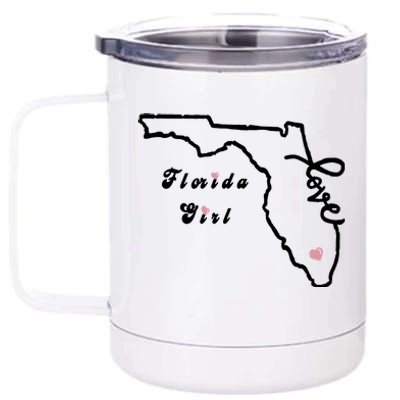 Florida Girl 12 oz Stainless Steel Tumbler Cup