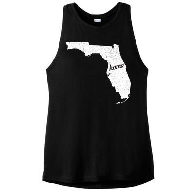 Florida Home State Ladies PosiCharge Tri-Blend Wicking Tank