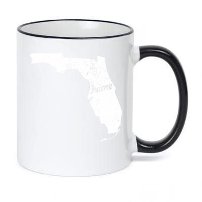 Florida Home State 11oz Black Color Changing Mug