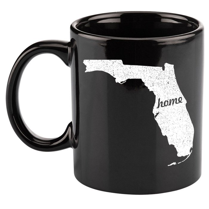 Florida Home State 11oz C Handle Ceramic Mug