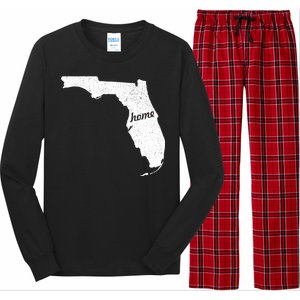 Florida Home State Long Sleeve Pajama Set