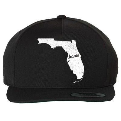 Florida Home State Wool Snapback Cap