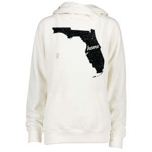 Florida Home State Womens Funnel Neck Pullover Hood