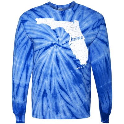 Florida Home State Tie-Dye Long Sleeve Shirt