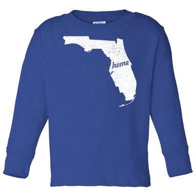 Florida Home State Toddler Long Sleeve Shirt