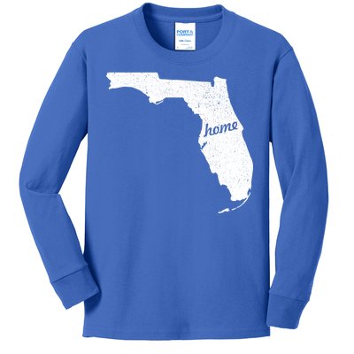 Florida Home State Kids Long Sleeve Shirt