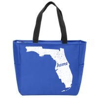 Florida Home State Zip Tote Bag