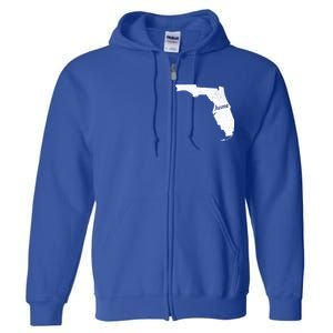 Florida Home State Full Zip Hoodie