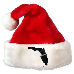 Florida Home State Premium Christmas Santa Hat