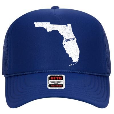 Florida Home State High Crown Mesh Back Trucker Hat