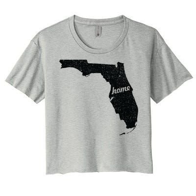 Florida Home State Women's Crop Top Tee