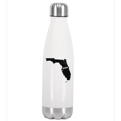 Florida Home State Stainless Steel Insulated Water Bottle