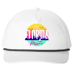 Florida Man Snapback Five-Panel Rope Hat