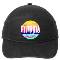 Florida Man 7-Panel Snapback Hat