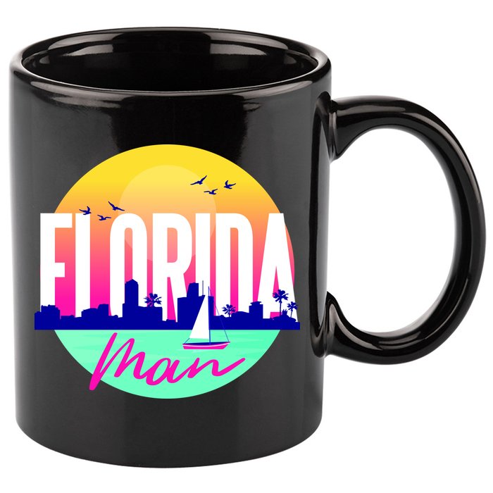 Florida Man 11oz C Handle Ceramic Mug