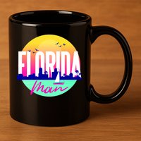 Florida Man 11oz C Handle Ceramic Mug