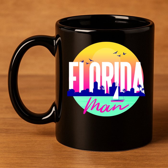 Florida Man 11oz C Handle Ceramic Mug