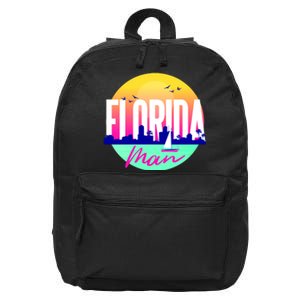 Florida Man 16 in Basic Backpack