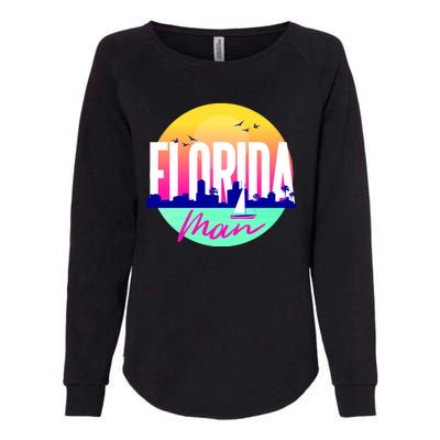 Florida Man Womens California Wash Sweatshirt