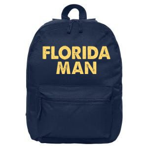 Florida Man Meme 16 in Basic Backpack