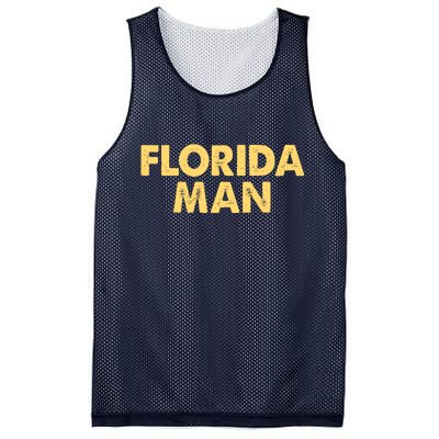 Florida Man Meme Mesh Reversible Basketball Jersey Tank