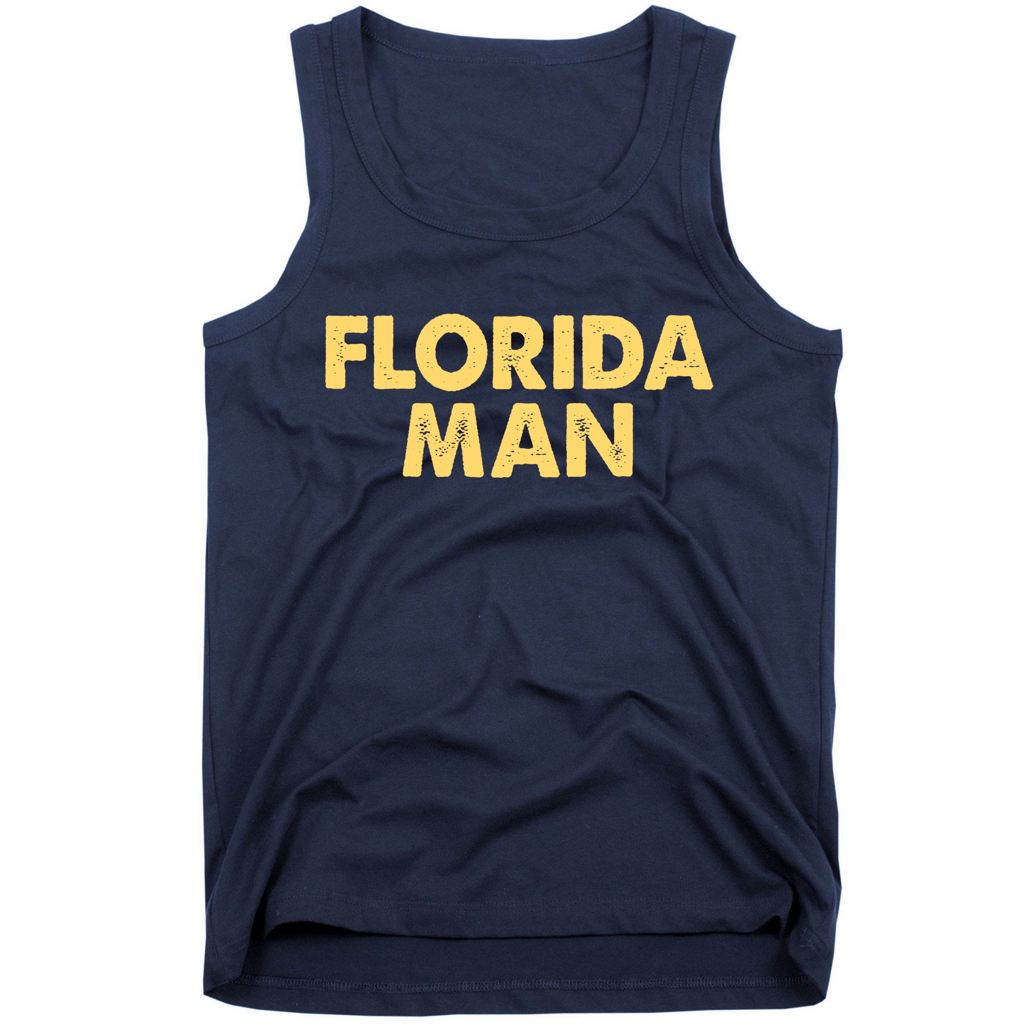 Florida Man Meme Tank Top
