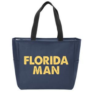 Florida Man Meme Zip Tote Bag