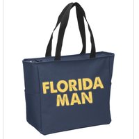 Florida Man Meme Zip Tote Bag