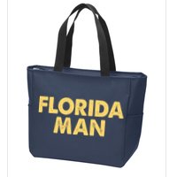 Florida Man Meme Zip Tote Bag
