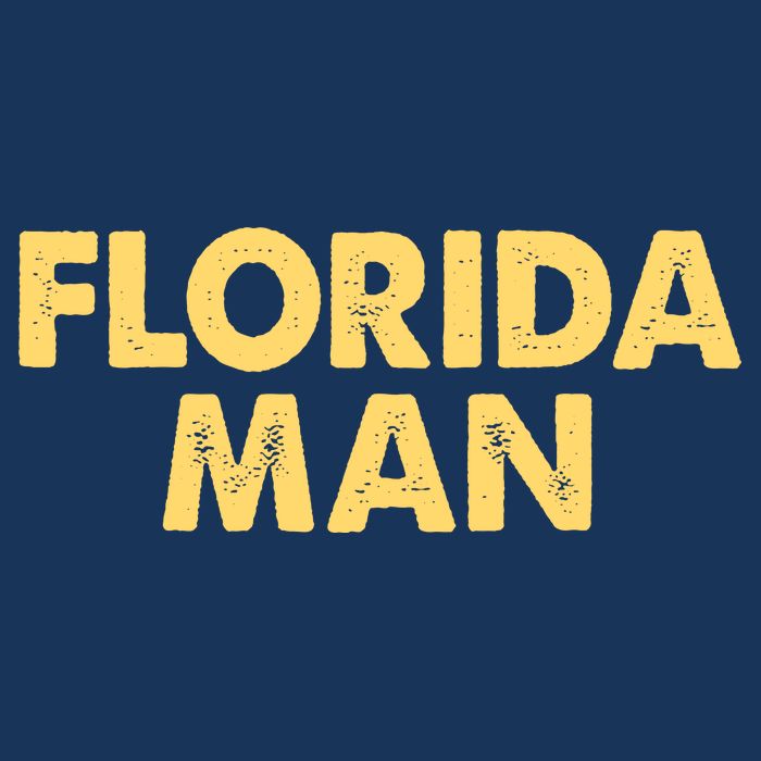 Florida Man Meme Zip Tote Bag