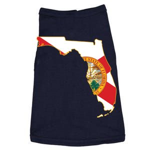 Florida Map State Flag Doggie Tank