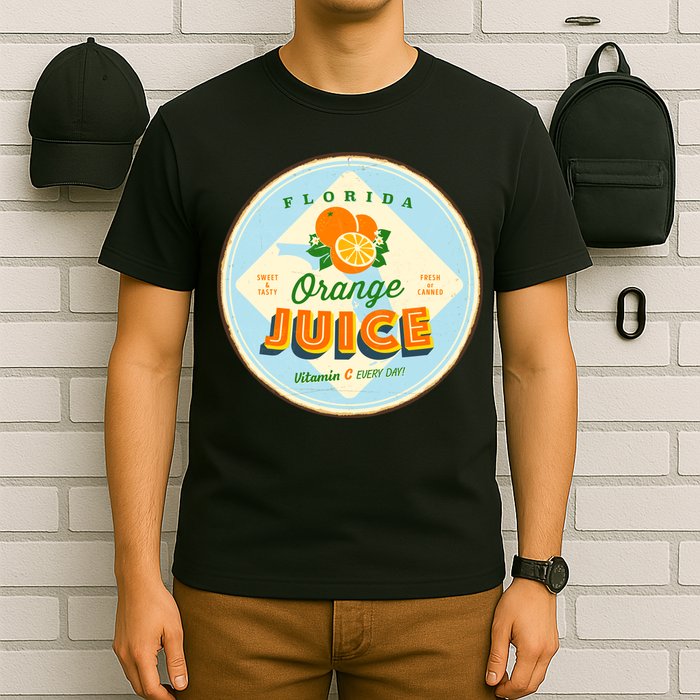Florida Orange Juice Vitamin C Everyday T-Shirt