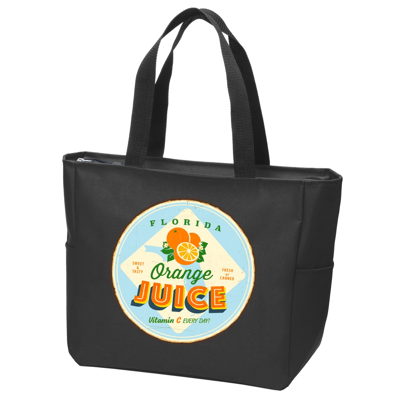 Florida Orange Juice Vitamin C Everyday Zip Tote Bag