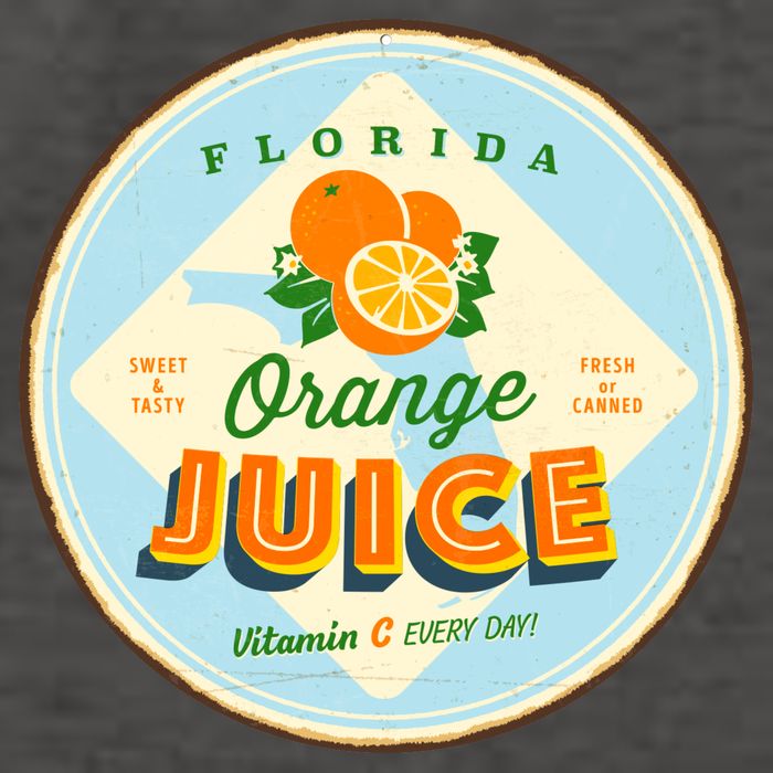 Florida Orange Juice Vitamin C Everyday Vector Backpack