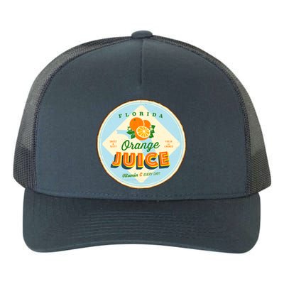 Florida Orange Juice Vitamin C Everyday Yupoong Adult 5-Panel Trucker Hat