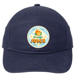 Florida Orange Juice Vitamin C Everyday 7-Panel Snapback Hat