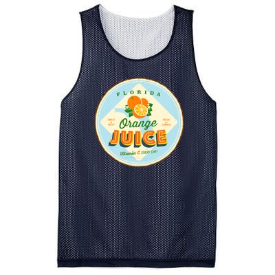 Florida Orange Juice Vitamin C Everyday Mesh Reversible Basketball Jersey Tank