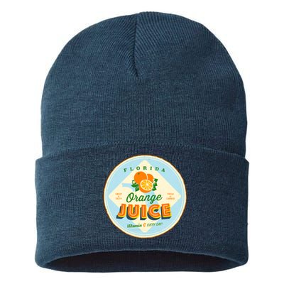 Florida Orange Juice Vitamin C Everyday Sustainable Knit Beanie