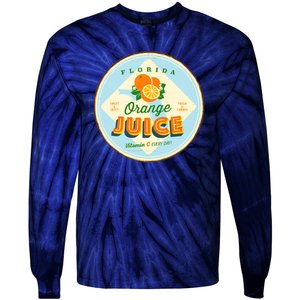 Florida Orange Juice Vitamin C Everyday Tie-Dye Long Sleeve Shirt