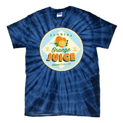 Florida Orange Juice Vitamin C Everyday Tie-Dye T-Shirt