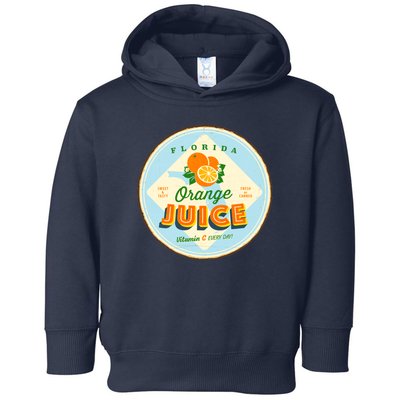 Florida Orange Juice Vitamin C Everyday Toddler Hoodie