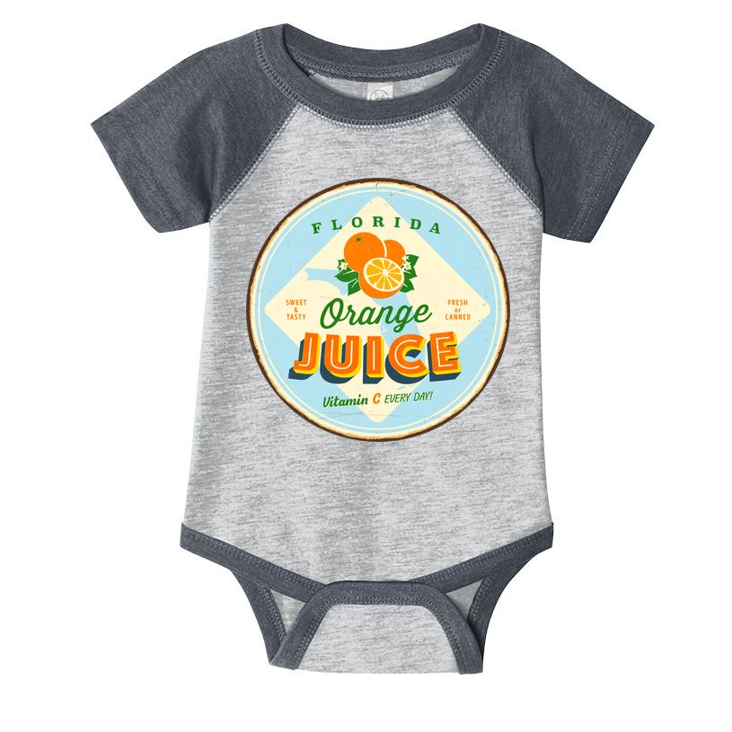 Florida Orange Juice Vitamin C Everyday Infant Baby Jersey Bodysuit