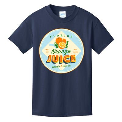 Florida Orange Juice Vitamin C Everyday Kids T-Shirt