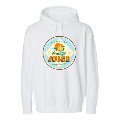 Florida Orange Juice Vitamin C Everyday Garment-Dyed Fleece Hoodie