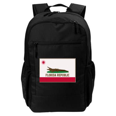 Florida Republic Vintage Alligator Flag Backpack