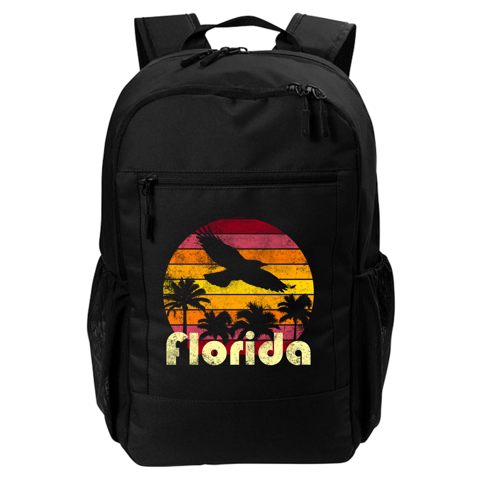 Florida Retro Sunset Backpack