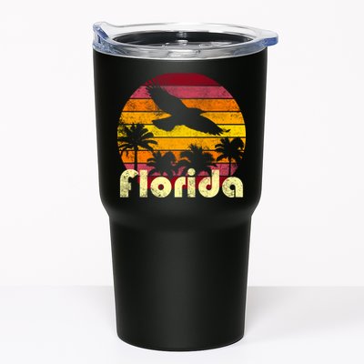 Florida Retro Sunset Tumbler