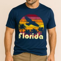 Florida Retro Sunset Cooling Performance Crew T-Shirt