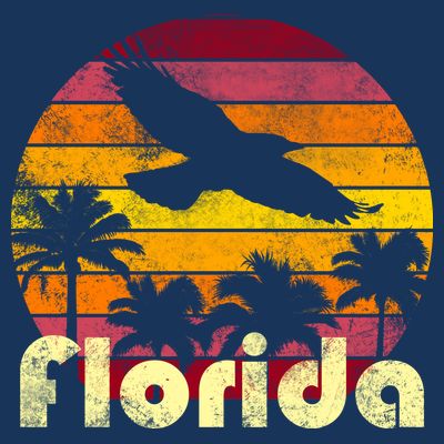 Florida Retro Sunset T-Shirt